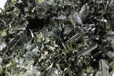 Lustrous, Epidote Crystals on Actinolite - Pakistan #257769-2